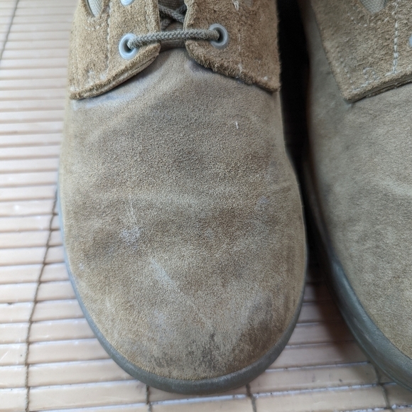 McRae Military Men's Combat Boots 11W Coyote Brown Hot Weather Boots Vibram lug - Picture 9 of 12